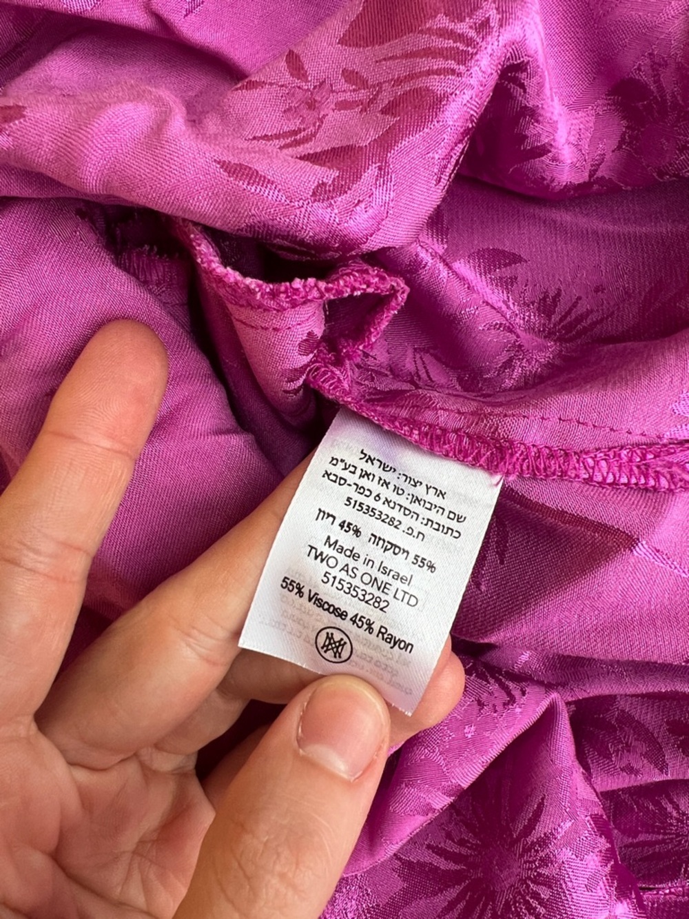 SABINA MUSAYEV fuchsia satin jacquard floral print neck bow sleeveless dress S - Picture 8 of 16